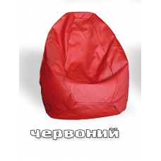 Кресло мешок Гном - красного цвета