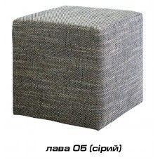 Серый пуфик Лава Q5