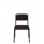 Офисный стул для посетителей Visitor black ткань Cagliari