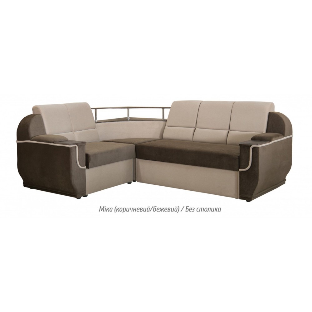 Мягкий уголок Меркурий - Мика коричневый