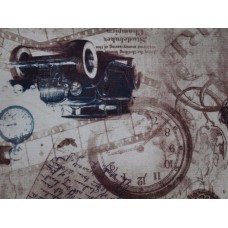 Ткань Clocks