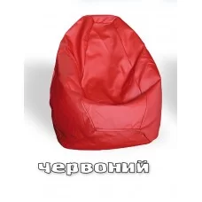 Кресло мешок Гном - красного цвета