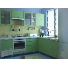 Кухня София Люкс МДФ салатовый
