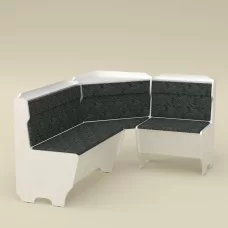 Кухонный уголок Корсика - белый